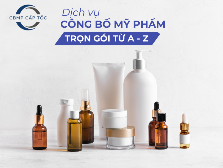 Công bố mỹ phẩm trọn gói
